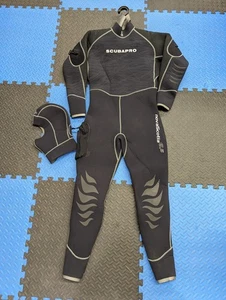 Traje de neopreno Scubapro Nueva Escocia para hombre con capucha de 6,5 mm, talla XXL 56 traje semiseco de buceo - Imagen 1 de 10