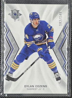 2021-22 Upper Deck Ultimate Collection - Dylan Cozens #24 102/149 - Image 1 of 2
