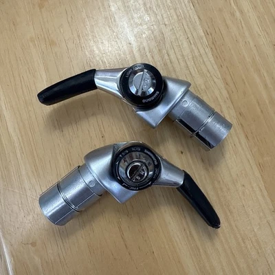 Shimano Dura-Ace SL-BS78 10 Speed Bar End Shifters TT Touring Bike SIS Friction - Image 1 of 4
