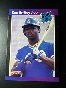 Ken Griffey Jr. 1989 Donruss Rated Rookie - #33 (RC) Mariners 🔥NM/MT🔥 (A) - Picture 1 of 2