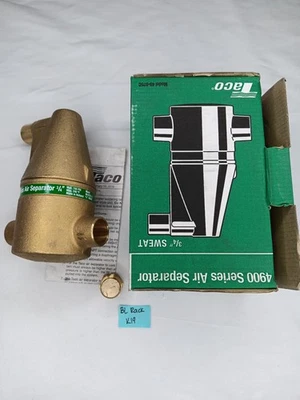 Taco 49-075C-2 Air Separator, 150Psi,240,Automatic - Image 1 of 4