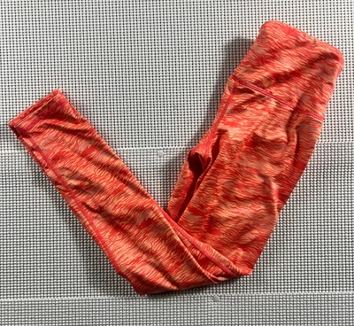 Pantalones de yoga para niñas AOP naranja/rojo/blanco talla L (10/12) ligeramente usados Foto 1 de 4