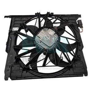 BMW 5 Series F10 F11 Electric Radiator Fan & Cowling N47 7633273 - Picture 1 of 13