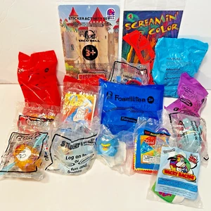 Fast Food Toys Taco Bell, Wendys, Jack in the Box & Others You Choose New Sealed - Picture 1 of 55