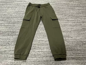 Joe's Boys Youth The Jogger Green Slim Fit Drawstring Pants Cargo Pockets - Picture 1 of 14