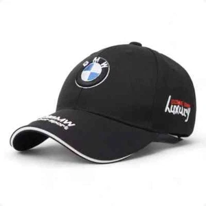 Gorra de béisbol con logotipo bordado de algodón puro gorra sombreros para BMW - negra - Imagen 1 de 1