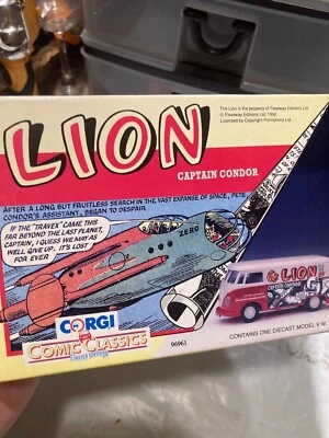 VTG CORGI COMIC CLASSICS, LION, CAPTAIN CONDOR, VW VAN,  NIB!! W@W!! - Image 1 of 4