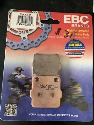 Pastillas de freno sinterizadas EBC FA84R serie R Honda CR80R CR85R 86+, CRF150R 07-14 DELANTERAS Foto 1 de 2