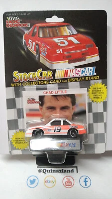Racing Champions Stock car  Ford thunderbird chad little  #19 (NG12) - Photo 1/2