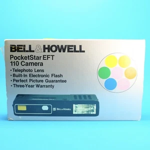 Bell & Howell Pocket Star EFT 110 Camera Boxed working & complete collectors - Picture 1 of 8
