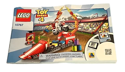 Lego Disney Pixar Toy Story 4 Duke Caboom Stunt Show 10767  Manual - Image 1 of 2