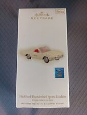 2009 Hallmark Keepsake Ornament - 1963 Ford Thunderbird Sports Roadster - #19