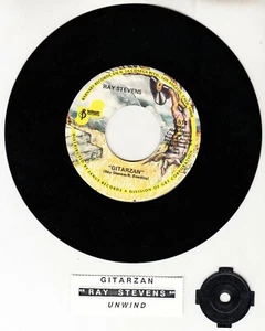 RAY STEVENS Gitarzan 7" 45 rpm vinyl record BRAND NEW + juke box title strip - Picture 1 of 1