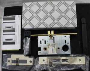 Baldwin Mortise Lock Body 6315.030.L Left Hand Knob Strength Polished Brass - Picture 1 of 9
