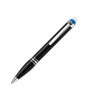 Montblanc ballpoint pen starwalker 132509 black precious resin men star cosmos - Picture 1 of 3