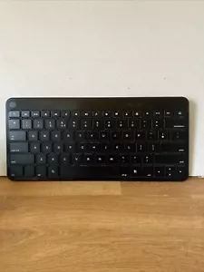 MOTOROLA SJYN0820A Thin Small Black Universal Bluetooth Keyboard (UK Layout) - Afbeelding 1 van 3