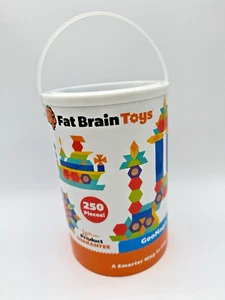 Fat Brain Toys GeoMagic Mosaics 250 pcs Building Playset 100% COMPLETE SET - Picture 1 of 11
