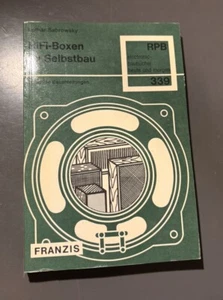 HiFi Boxen im Selbstbau / Franzis / RPB 339 /solide Bauanleitung / Zustand Gut - Bild 1 von 2