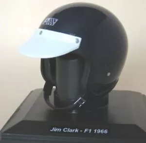 SPECIAL ED. NEW 1:5 Casco Helmet F1 - JIM CLARK 1966 SPARK no Minichamps - Foto 1 di 11