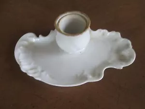 ^^vintage D & C PORCELAIN INKWELL insert FRANCE marked - Picture 1 of 6