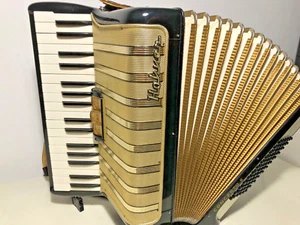 Akkordeon Hohner Concerto II schwarz gold 2 Register - Bild 1 von 8