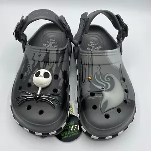 NUOVO Disney CROCS L'incubo prima di Natale Zoccoli Jack GITD Zero Adulto m7/w9 - Foto 1 di 12