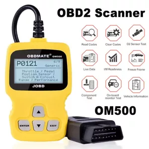 OBDMATE OM500 JOBD Scanner for Japanese 12V Car Check Engine Code Reader Tool UK - Picture 1 of 12