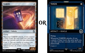 TARDIS ( you choose variation ) Doctor Who - MTG