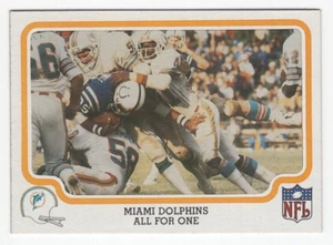 1979 Fleer Team Action Miami Dolphins Football Card #28 - Free Shipping - Picture 1 of 1