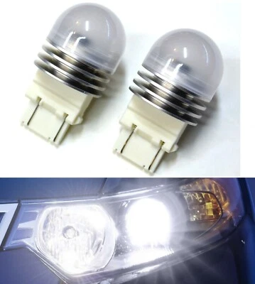 Sylvania ZEVO LED Light 4157C White 6000K Two Bulb Front Turn Signal Replace Fit - Image 1 of 4