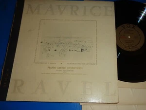 Vlado Perlemuter RAVEL Complete Piano Music Vox Limited Edition 3 LP set DL 153 - Picture 1 of 8
