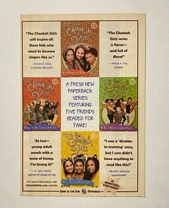 Nuevo anuncio impreso The Cheetah Girls serie de libros de bolsillo 2000 - Imagen 1 de 2