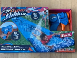 Nerf Super Soaker Blast Water Slide The Ultimate 16 Ft Outdoor Slide for Kids - Picture 1 of 2