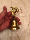 Solid Brass Bell  With Autoharp Handle