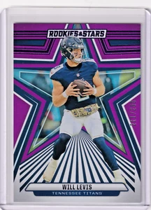 2024 Rookies & Stars Will Levis Purple # 211/299 Tennessee Titans - Picture 1 of 2