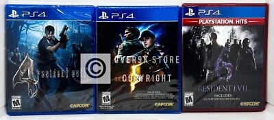 Resident Evil Bundle 4 + 5 + 6 - PS4 - Brand New | Factory Sealed - Image 1 of 4