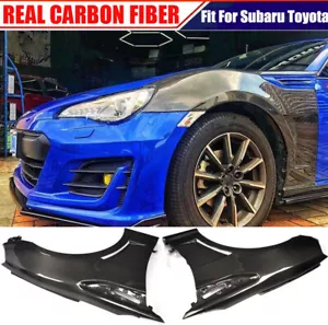 For Subaru BRZ Scion FRS Toyota GT86 REAL CARBON Side Fender Exterior Lid Trim - Foto 1 di 13