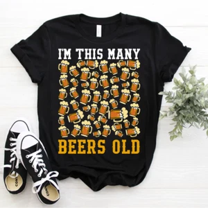 Divertida Camiseta de 50 Años Beber Cerveza Regalo, 50 Cumpleaños Talla S-5xl - Imagen 1 de 4