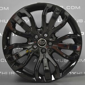 GENUINE LAND ROVER DISCOVERY 5 STYLE 5007 21" INCH GLOSS BLACK ALLOY WHEELS X4