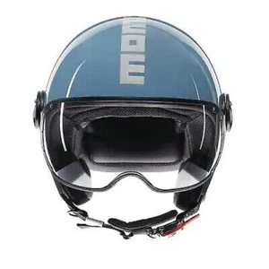 HELM MOMODESIGN FGTR CLASSIC E2206 CANDY MATT HIMMELBLAU WEISS - Bild 1 von 2