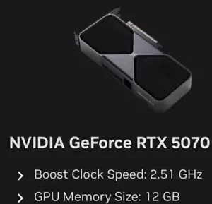 NVIDIA GeForce RTX 5070 12GB Founders Edition Grafikkarte versiegelt - Bild 1 von 1