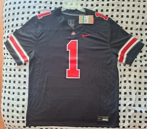 OHIO STATE BUCKEYES FOOTBALL NIKE JERSEY XXL BRAND NEW WITH TAGS - Picture 1 of 4