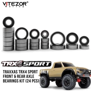 Fit Traxxas TRX4 Sport Only Front & Rear Axle Bearings Kit (24 Pcs) - Picture 1 of 7