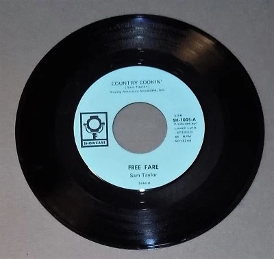 45 rpm mod soul r&b FREE FARE Country Cookin' / Garbage Can Blues 1960s Showcase - Image 1 of 2
