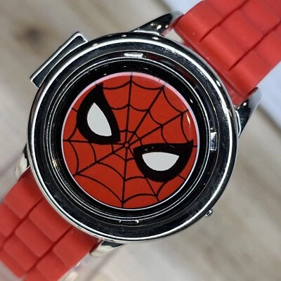 MARVEL Spiderman SPD4639WM Red Tone Quartz Digital Men's Watch NEW BATTERY RUNS! - Image 1 of 4