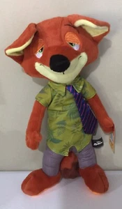 AUTHENTIC DISNEY ZOOTOPIA NICK WILDE 45cm PLUSH SOFT DOLL TOY - Picture 1 of 1
