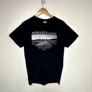 2012 Nebraska Camisa Película Bob Odenkirk Película Camiseta Negra - Imagen 1 de 2