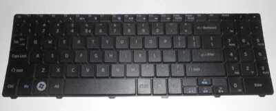 TECLADO DE COMPUTADOR LAPTOP EMACHINES ORIGINAL DO FABRICANTE MP-08G63U4-698 (P.N: PK1306R1A32) - Imagem 1 de 4