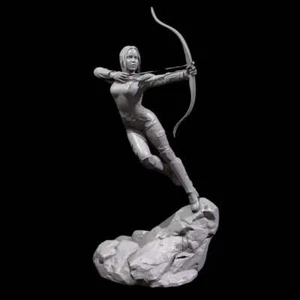 Kit Modelo Resina 75mm Hermosa Niña Katniss Everdeen TD-6346 Sin Pintar - Imagen 1 de 4