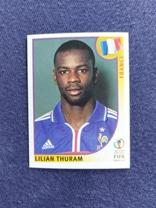 Panini WM 2002, Sticker Nr. 28 ungeklebt, LILIAN THURAM ( FRANKREICH ). - Bild 1 von 2